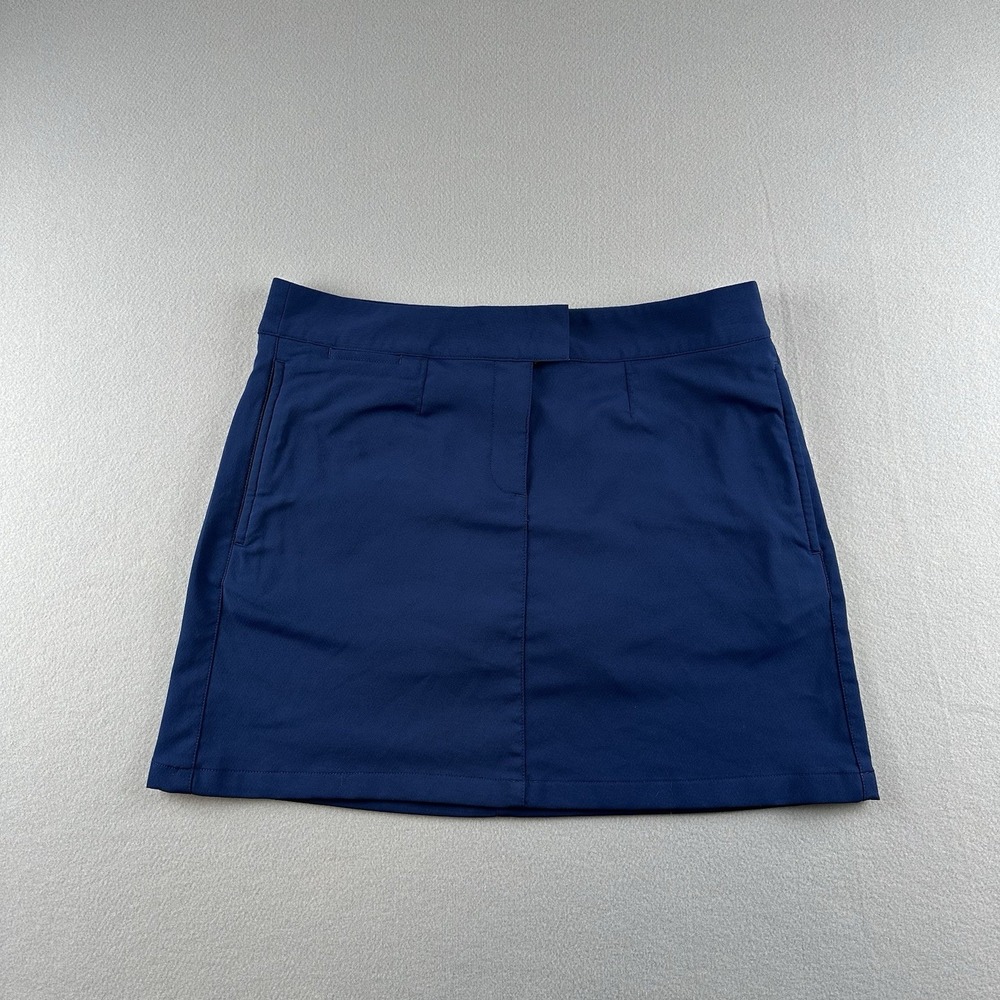 Puma Golf Skort Womens 8 Navy Blue Stretch Performance Active Mini Skirt